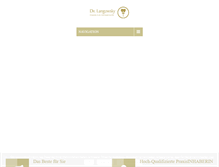 Tablet Screenshot of dr-langowsky.de